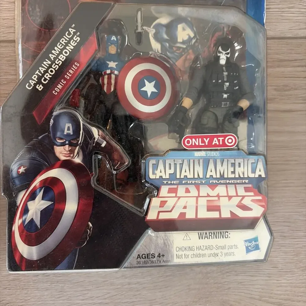 Captain America First Avenger & Crossbones Marvel Comic Packs Target Exclusive